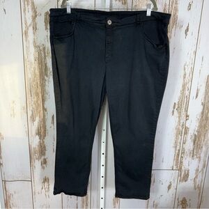 Maurices Black Ankle & Cropped Jeans. Size 24. Good used condition!